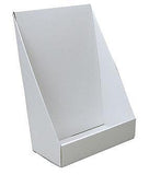 A4 E-Flute Portrait Counter Display 100mm Capacity 215Wx95Dx300H