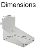 A4 Flat Deck Counter Display 230Wx320Dx140H