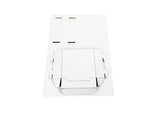 A4 Showcard With DL Clip on Pocket Landscape