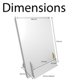A4 Slot-In Leaflet Dispenser - Cardworks Ltd