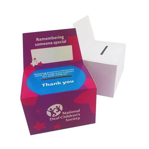Charity & Collection Boxes - Cardworks Ltd