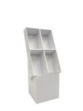 A4 4-Bay Tray Floor Standing Display 440Wx420Dx1150H