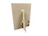 A4 Showcard With DL Clip on Pocket Portrait