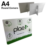 A4 Showcards with Round Corners