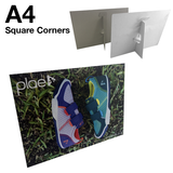 A4 Showcard with Square Corners