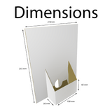 A6 Flip & Twist Leaflet Dispenser - Cardworks Ltd