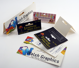 Folding Header Cards 80mm x 50mm - Cardworks Ltd