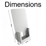 DL Flip & Twist Leaflet Dispenser VALUE