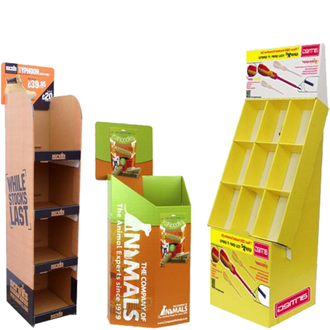 Floor Standing Displays - Cardworks Ltd