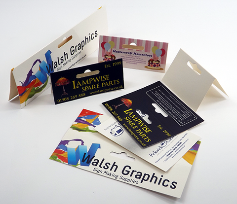 Side Rack Header Card Folding Header Cards 149mm x 75mm – CardworksPlus