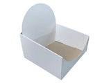 Pizza Style Presentation Boxes INTERNAL 150Wx125Dx75H - Cardworks Ltd