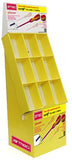 DVD 9-Bay Tray Floor Standing Display 450Wx380Dx1050H