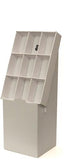 DVD 9-Bay Tray Floor Standing Display 450Wx380Dx1050H