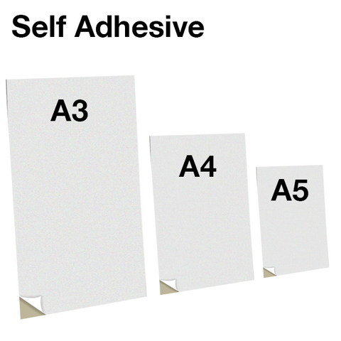 Self Adhesive Showcards