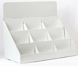 A5 9-Bay Medium Counter Display 460Wx230Dx275H - Cardworks Ltd